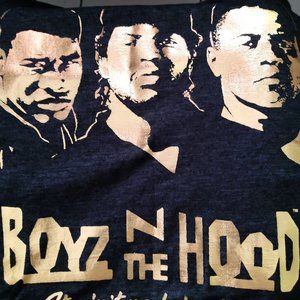 Men's Tshirt XL Black/Gold Boyz N The Hood Brand New